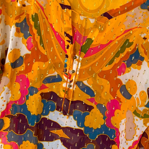 Diane von Furstenberg beach cover up / kaftan - Picture 3 of 7